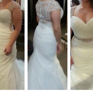 Trumpet style wedding dress